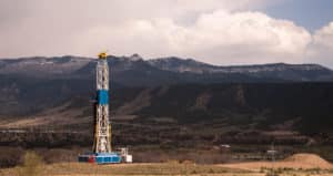 Oil Derrick Crude Pump Industrial Equipment Colorado Rocky Mountain