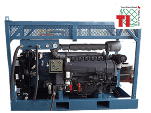 TI Mfg. Deutz Diesel Skid Mounted Power Unit (HPU)
